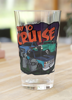 Pint Glass, 16oz - Day To Cruise '24 (DTC)