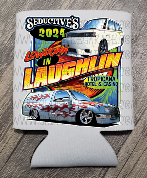 12oz Soft Koozee - Lowdown In Laughlin '24 (LDIL)